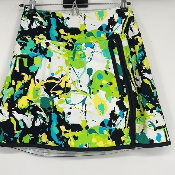 KINÖNA Keep It Covered Long Sleeve Golf Top & Skirt- Splatter Print - Picture 4 of 11